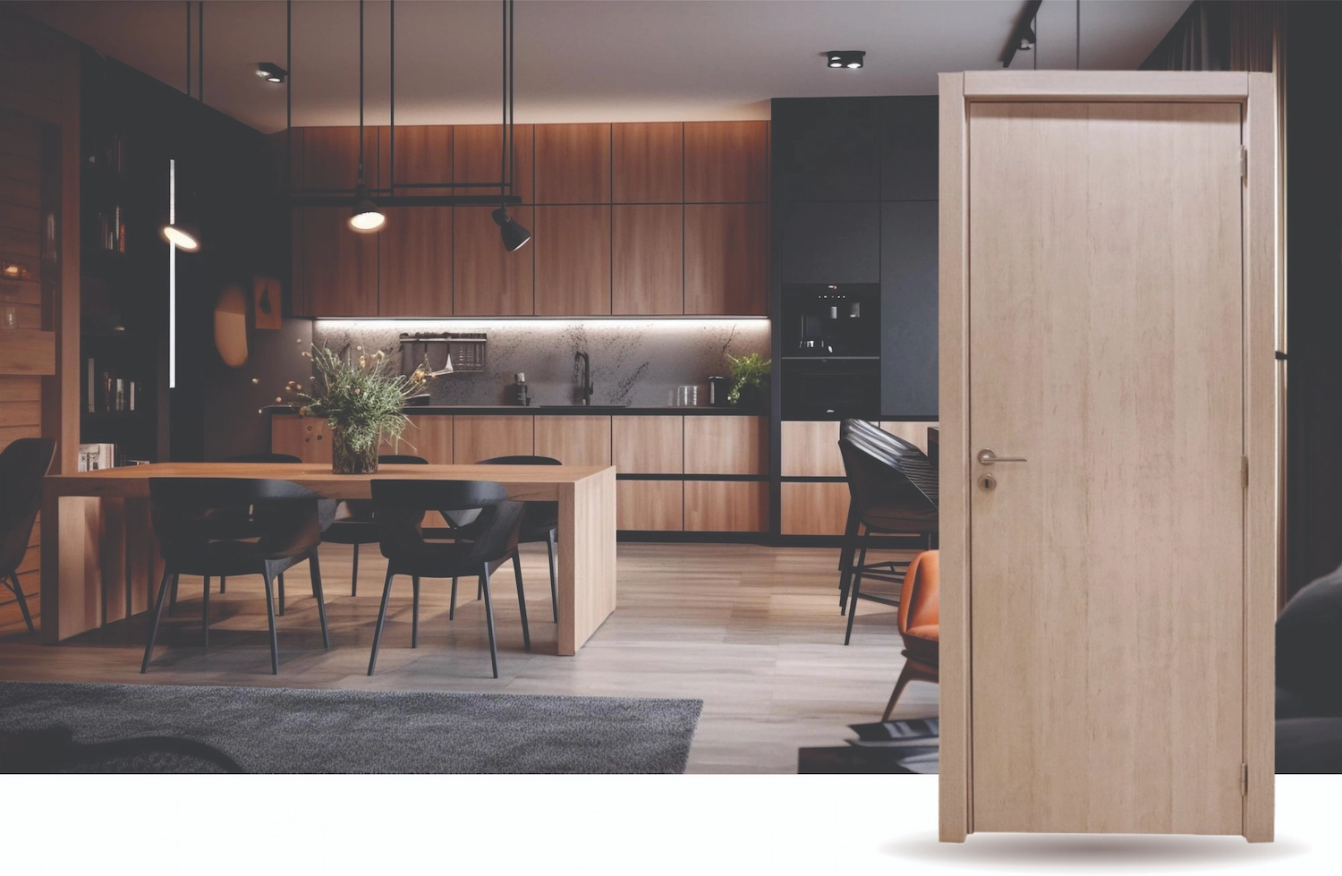 Puerta interior Elite Fresno