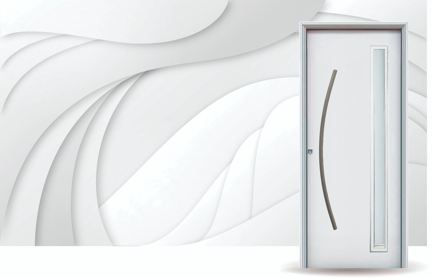 Puerta Exterior 78 Lisa Multipunto