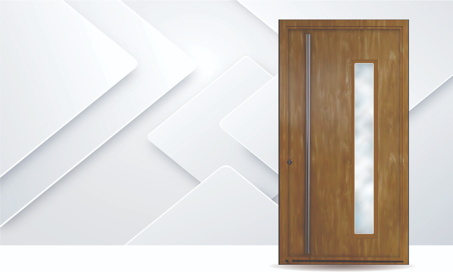 Puerta Exterior Pivotante Fresno Postigo Fijo