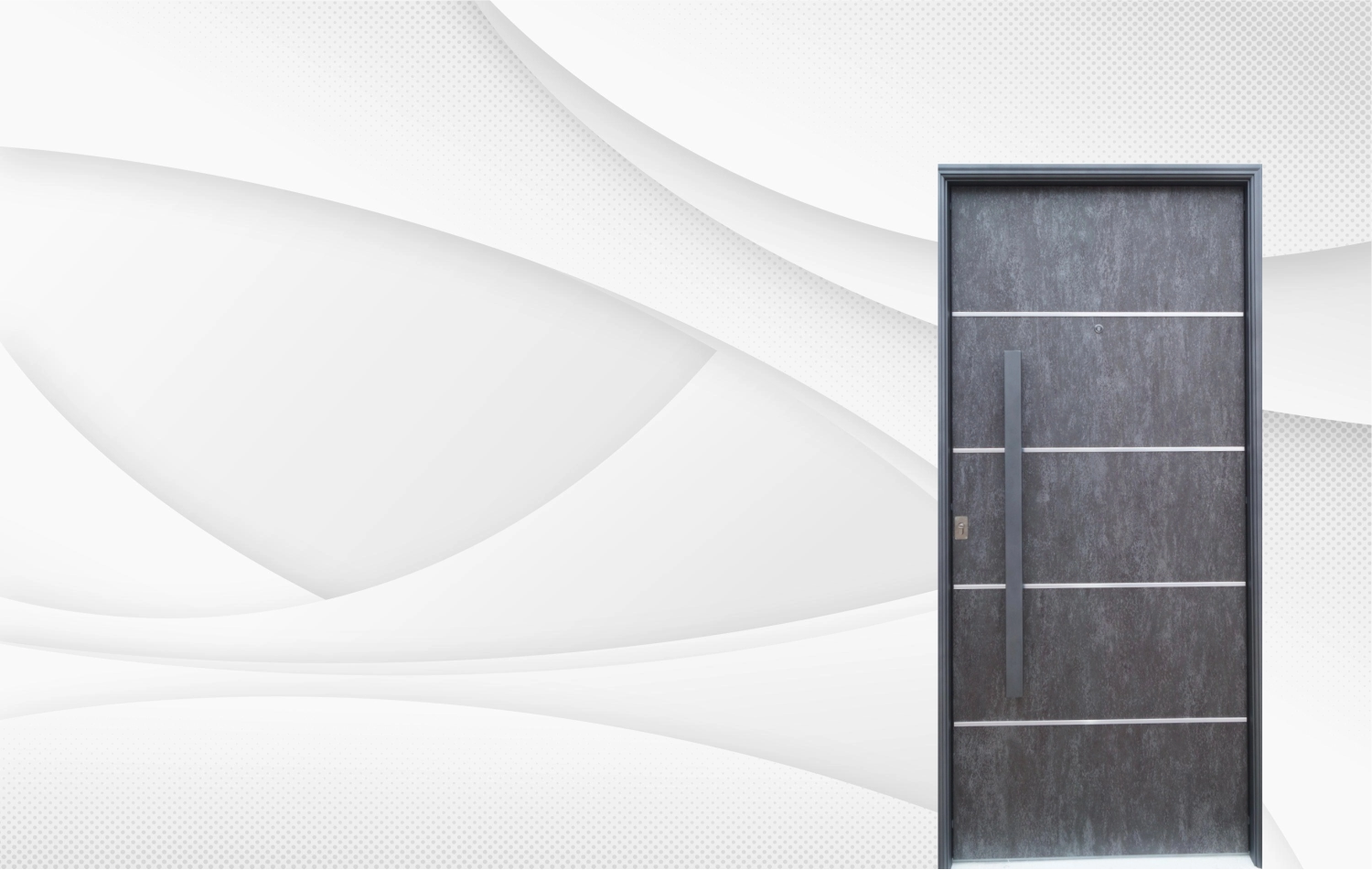 Puerta Exterior Acero Simil Madera Musgo 71 Futura